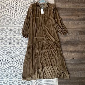 Grade & gather maxi dress